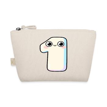 Nummer Eins Kawaii-Pastel - Bio-Täschchen - Natur - Vorne