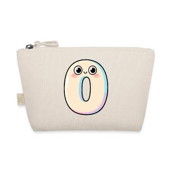 Zero Kawaii Smiling - Organic Pouch - nature - Front