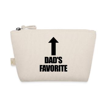 Préféré de papa Je suis le préféré de papa - Trousse biologique - nature - Devant