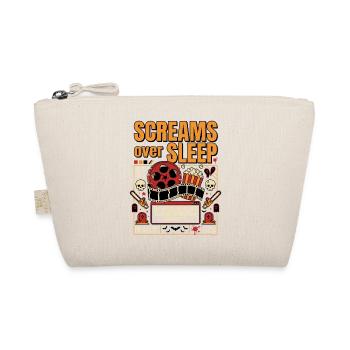 Screams About Sleep – Horror Marathon - Organic Pouch - nature - Front