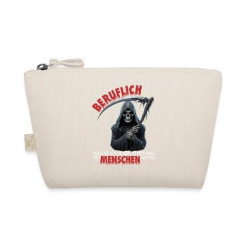 Professionally, I've always wanted something to do with people - Organic Pouch - nature - Front