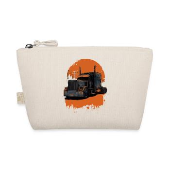 Truck in orange shade - Organic Pouch - nature - Front