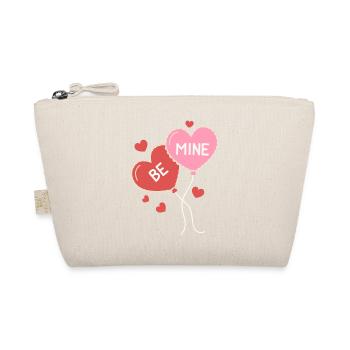 Be Mine - message of love - Organic Pouch - nature - Front