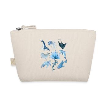 ocean animals - Organic Pouch - nature - Front