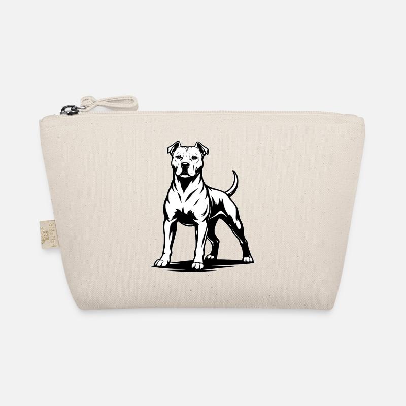 Pitbull dans une pose fière Trousse biologique