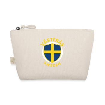 Västerås Shield Sweden Emblem - Organic Pouch - nature - Front