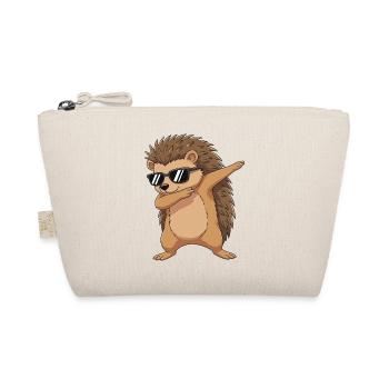 Dessin animé de lunettes de soleil hérisson à appliquer - Trousse biologique - nature - Devant