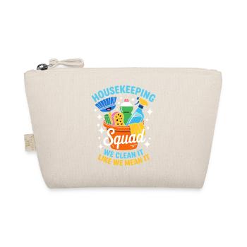 Conception de nettoyage amusante - Trousse biologique - nature - Devant