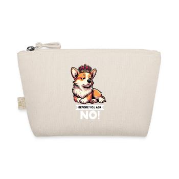Before You Ask Corgi Corgi Welsh Corgi Corgi Dog - Organic Pouch - nature - Front