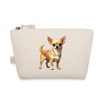 Fawn Chihuahua - Organic Pouch - nature - Front