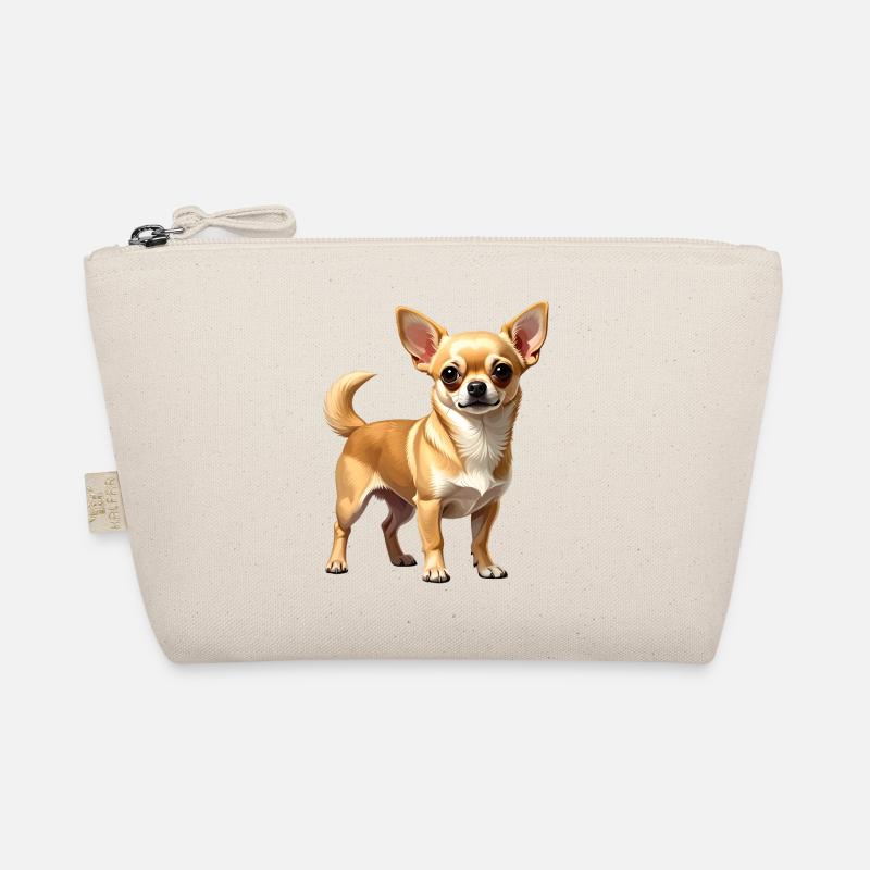 Fawn Chihuahua Bio-Täschchen