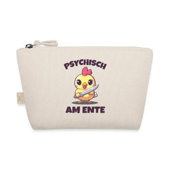 Carnival Party PSYCHISCH AM ENTE Lustiges - Organic Pouch - nature - Front