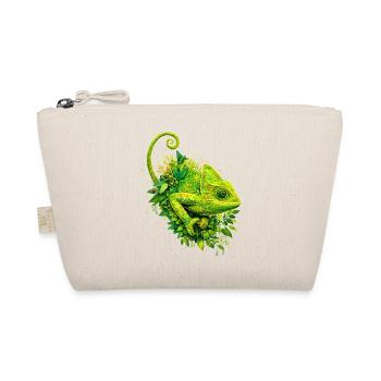 Caméléon vert – Art du graffiti nature - Trousse biologique - nature - Devant