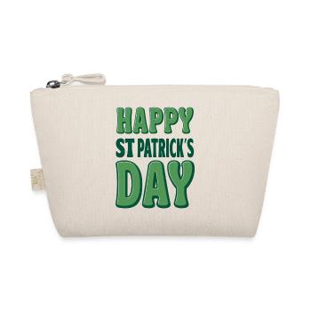 Happy Green St. Patrick's Day - Organic Pouch - nature - Front