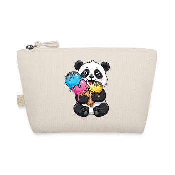 Mignons Pandas Cartoon Glace d’été - Trousse biologique - nature - Devant