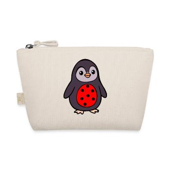 Penguin Ladybug Costume - Organic Pouch - nature - Front