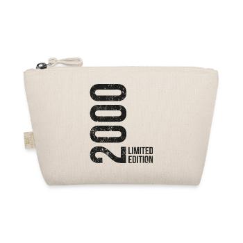 Jahrgang 2000 Limited Edition 26. Geburtstag - Bio-Täschchen - Natur - Vorne