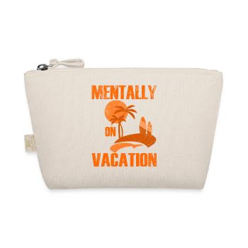 Mental Vacation Palm Beach Scene - Organic Pouch - nature - Front