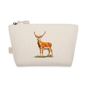 Deer with stars - Organic Pouch - nature - Front