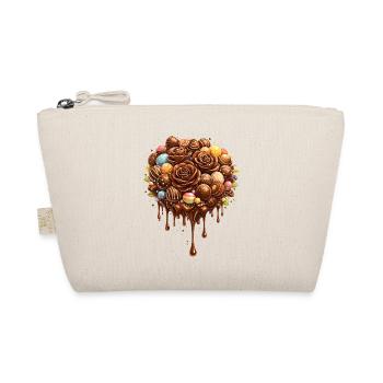 Bouquet de chocolat avec illustration de pralinés - Trousse biologique - nature - Devant