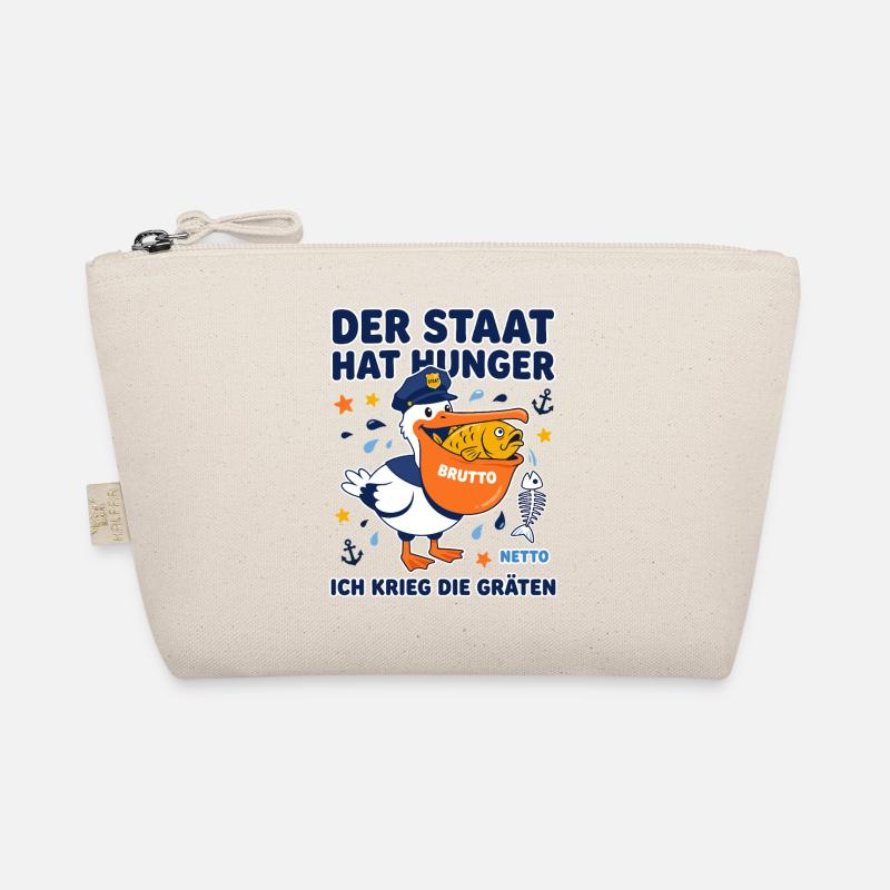 Der Staat Hat Hunger Pelikan Bio-Täschchen
