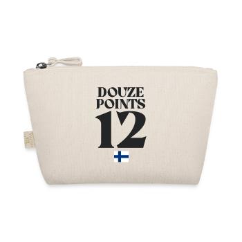 Douze Points 12 Finland Flag eurovision - Organic Pouch - nature - Front