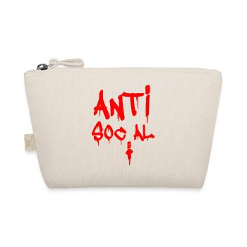 ANTISOCIAL! - Organic Pouch - nature - Front