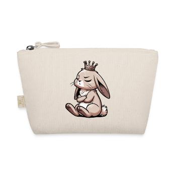 Kaninchen Hase Hasen langohr Klopfer Rammler - Bio-Täschchen - Natur - Vorne