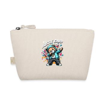 Sweat à capuche graffiti Urban Bear Hustle - Trousse biologique - nature - Devant
