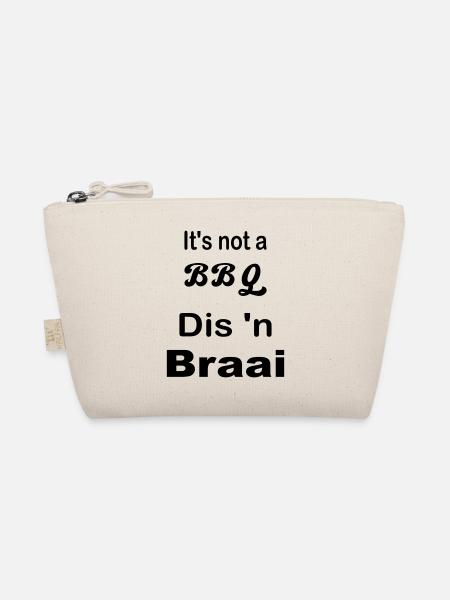 It's not a BBQ Dis 'n Braai - Organic Pouch - nature - Front