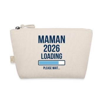 Maman 2026 Loading Annonce Grossesse - Trousse biologique - nature - Devant