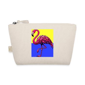 Flamingo - Bio-Täschchen - Natur - Vorne