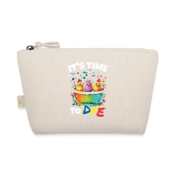 Funny Egg Dyeing Colors For Easter Artists - Organic Pouch - nature - Front