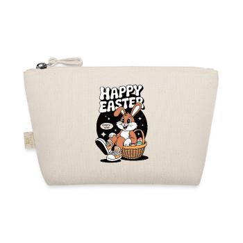 Joyeux lapin de Pâques Vintage Lapin de Pâques - Trousse biologique - nature - Devant