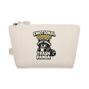 Emotionale Unterstützung Trash Panda - Bio-Täschchen - Natur - Vorne