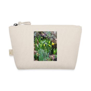 EG Blumen I Osterglocke I Geschenk I Frühling  - Bio-Täschchen - Natur - Vorne