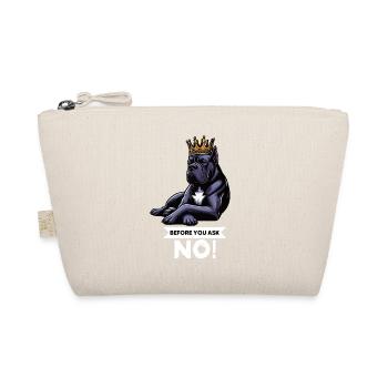 Before You Ask Cane Corso Cane Corsos Corso halter - Organic Pouch - nature - Front
