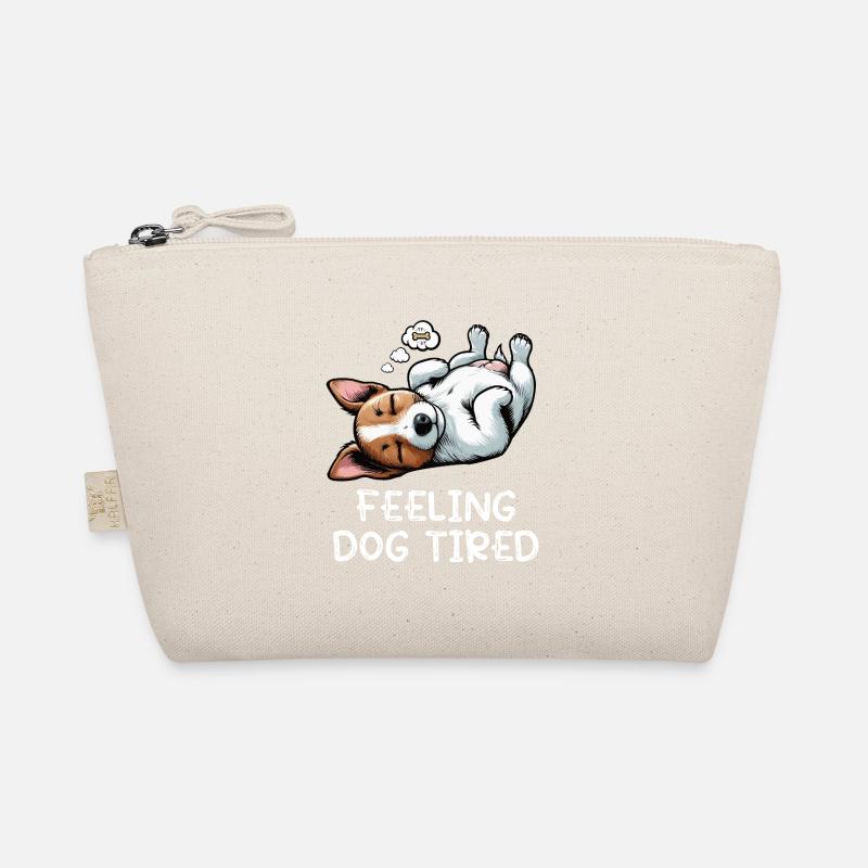 Feeling Dog Tired Jack Russel terrier Jack russel  Bio-Täschchen