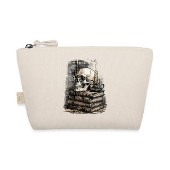 Dark Academia Crâne & Livres Vintage Gothique - Trousse biologique - nature - Devant