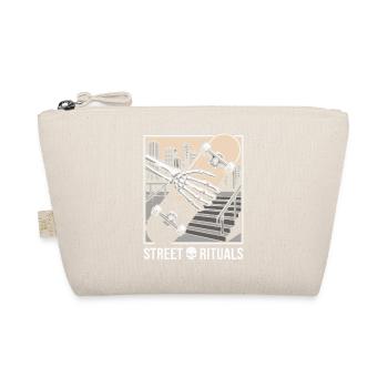 Skater Street Rituals Shirt, Hoodie, Bag und Cap - Bio-Täschchen - Natur - Vorne