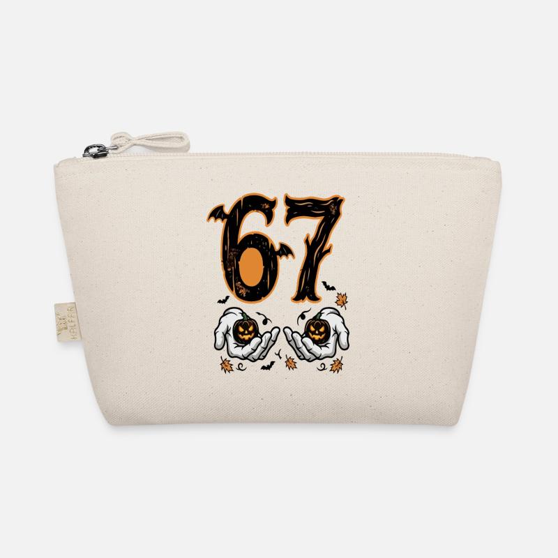 67 Écusson des Mains d’Halloween Trousse biologique