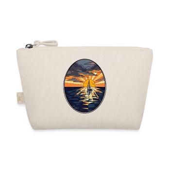 Voilier au coucher du soleil - Trousse biologique - nature - Devant
