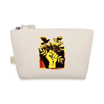 Peace Peace Pacifists - Organic Pouch - nature - Front