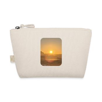 Desert sun on the horizon - Organic Pouch - nature - Front