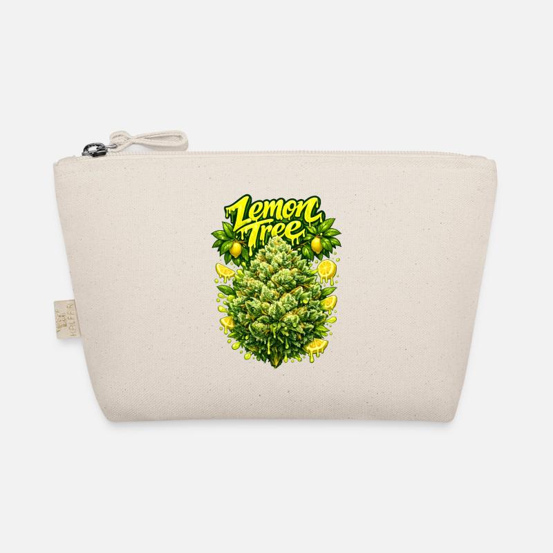 Lemon Tree Graffiti Art Print Organic Pouch