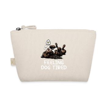 Feeling Dog Tired Münsterländer Münsterländerhund - Organic Pouch - nature - Front