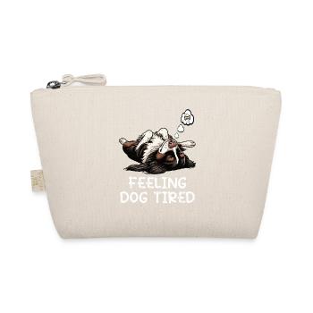 Feeling Dog Tired Münsterländer Münsterländerhund - Organic Pouch - nature - Front