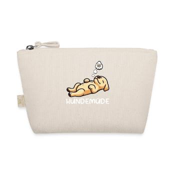Hundemüde Labrador Labradorbesitzer Labradorhalter - Bio-Täschchen - Natur - Vorne
