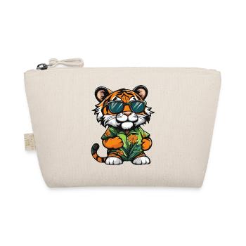Tiger Comic Vacation - Organic Pouch - nature - Front