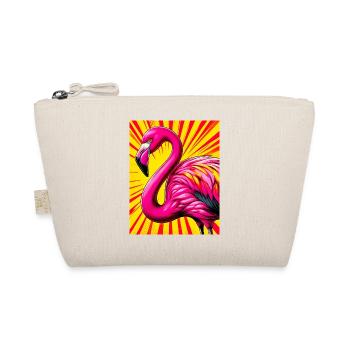 Flamingo - Bio-Täschchen - Natur - Vorne
